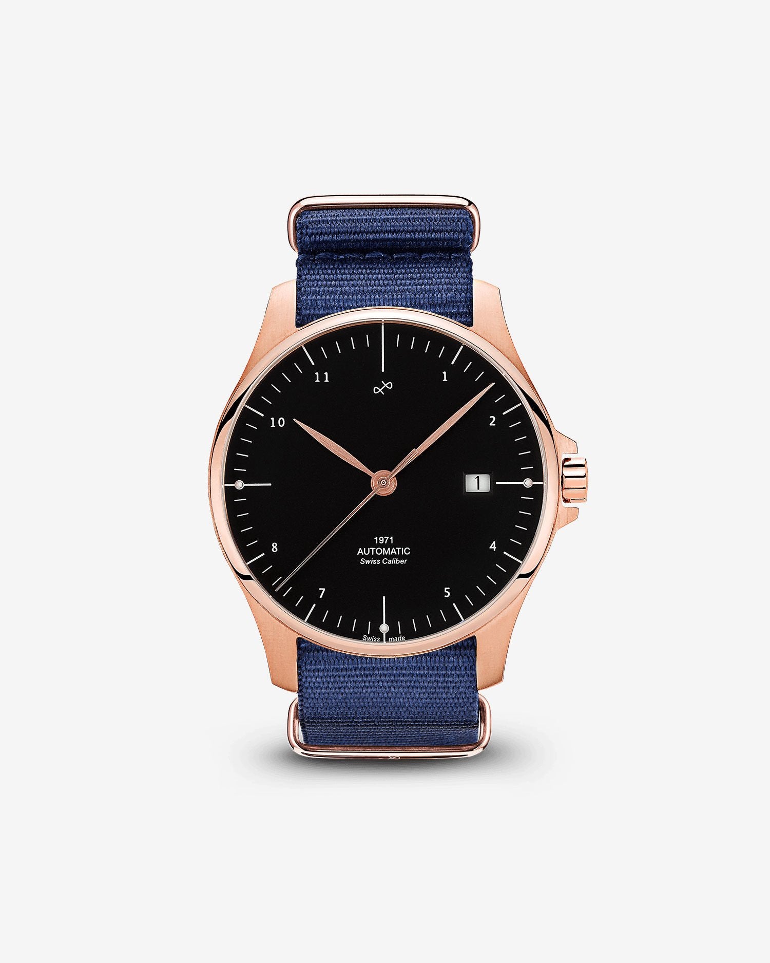 1971 Automatic, Rose Gold / Black - Swiss Made