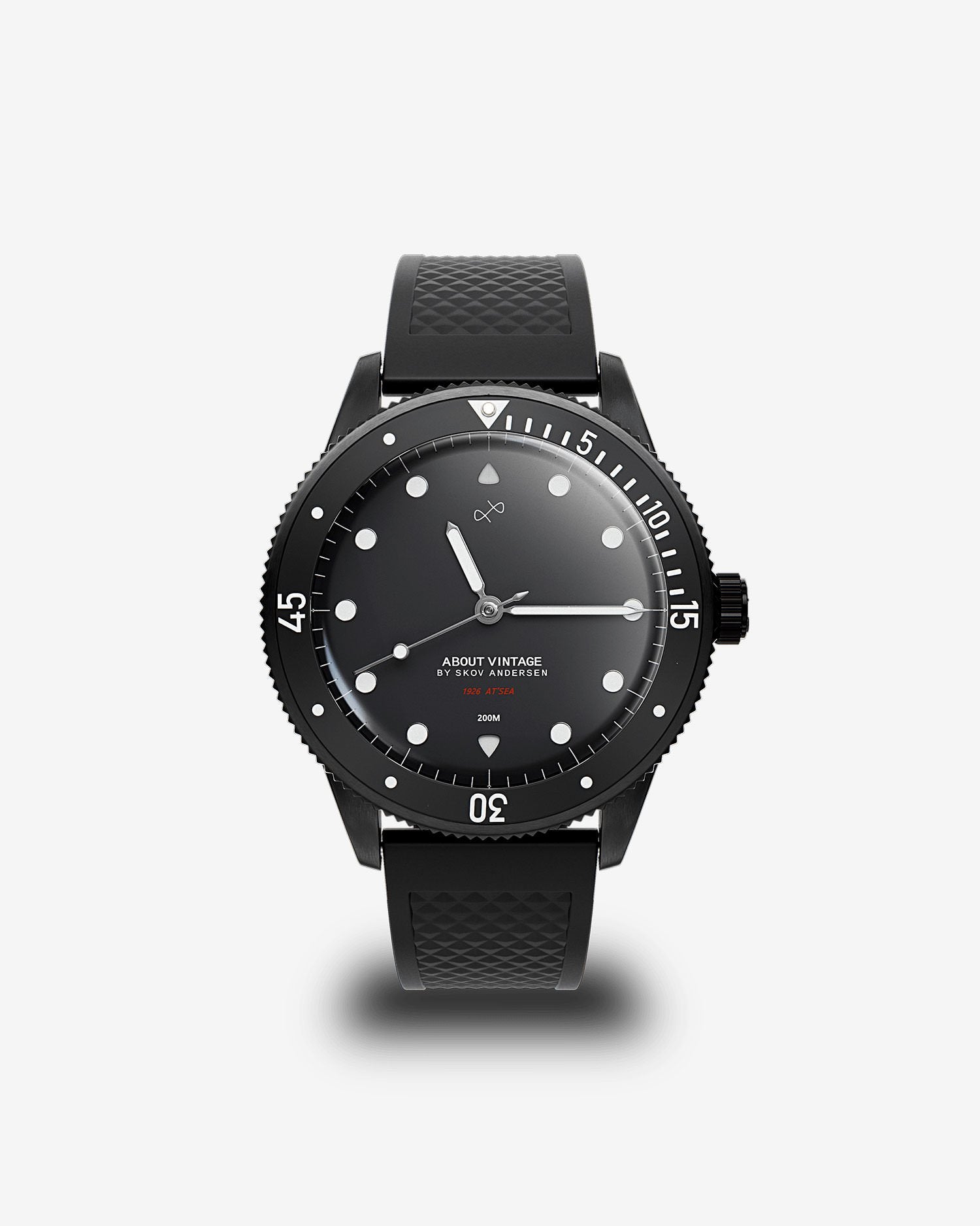 1926 At'sea, All Black / Black