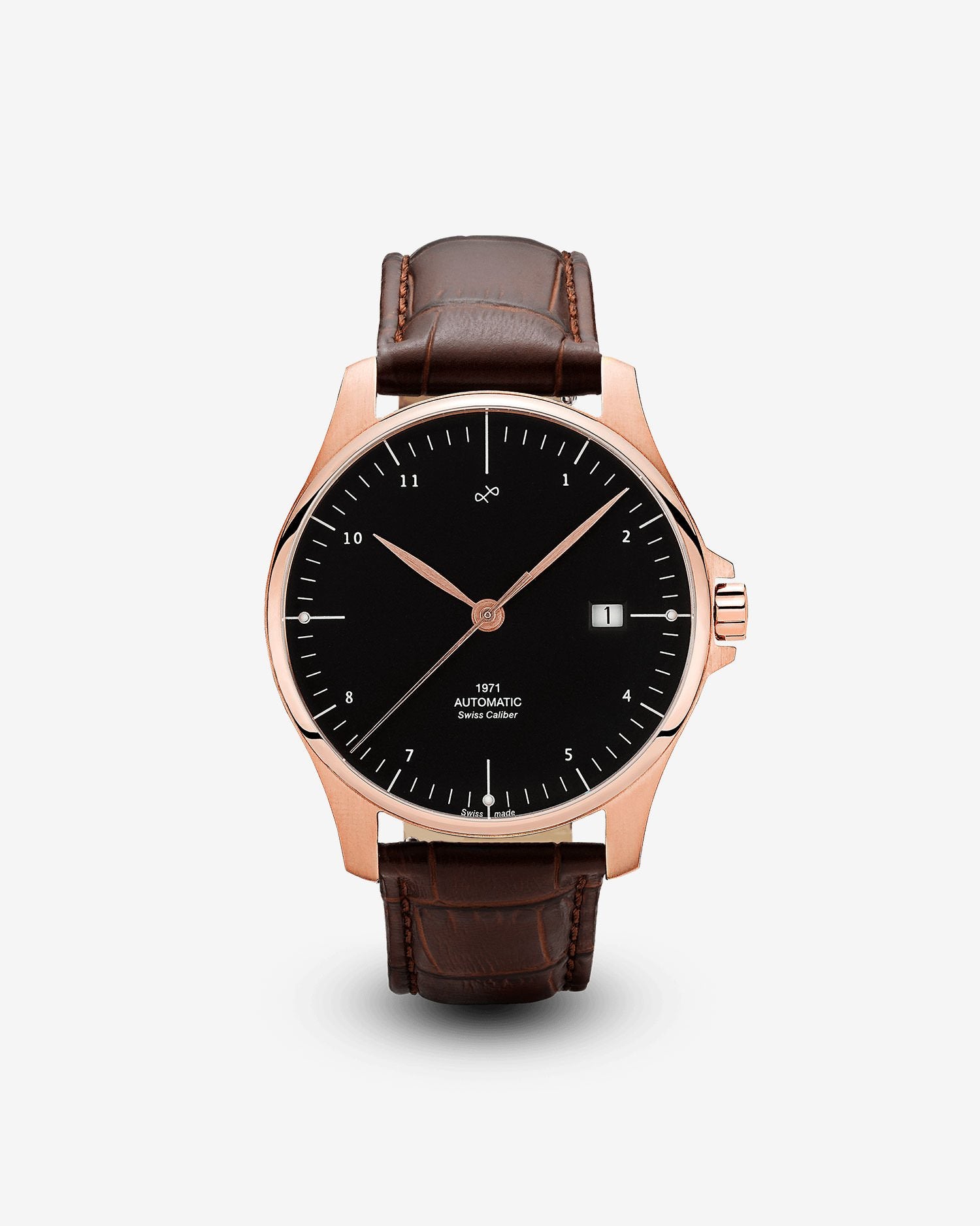 1971 Automatic, Rose Gold / Black - Swiss Made