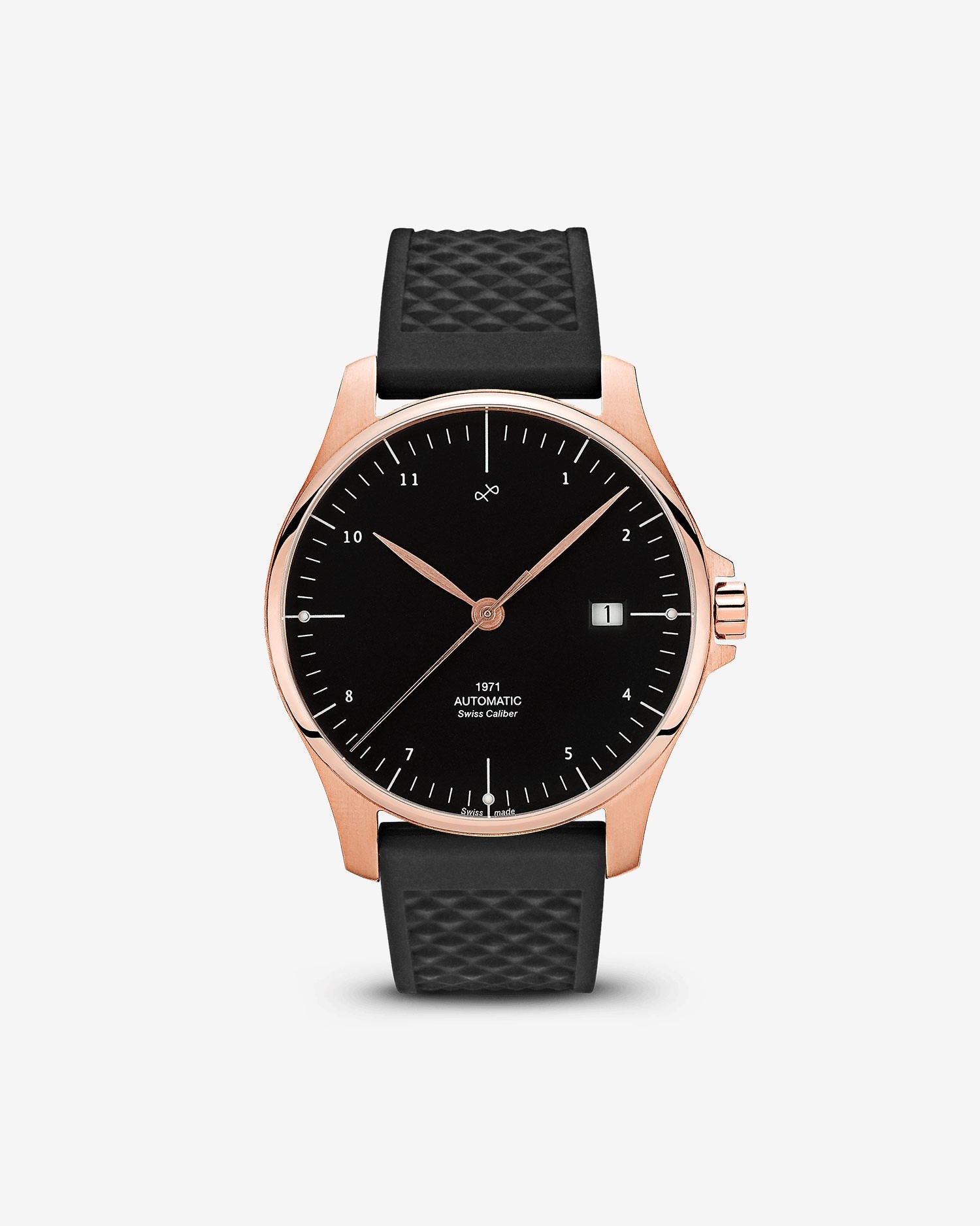 1971 Automatic, Rose Gold / Black - Swiss Made