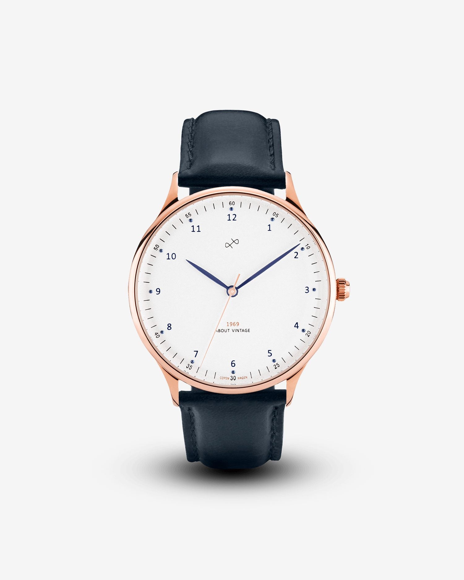 1969 Vintage, Rose Gold / White
