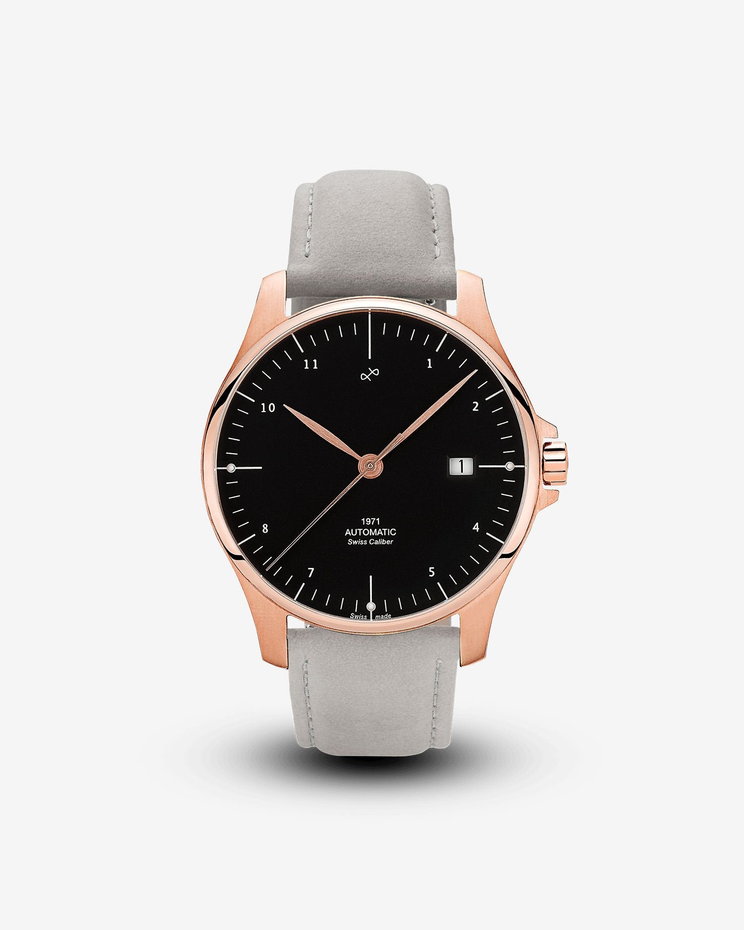 1971 Automatic, Rose Gold / Black - Swiss Made