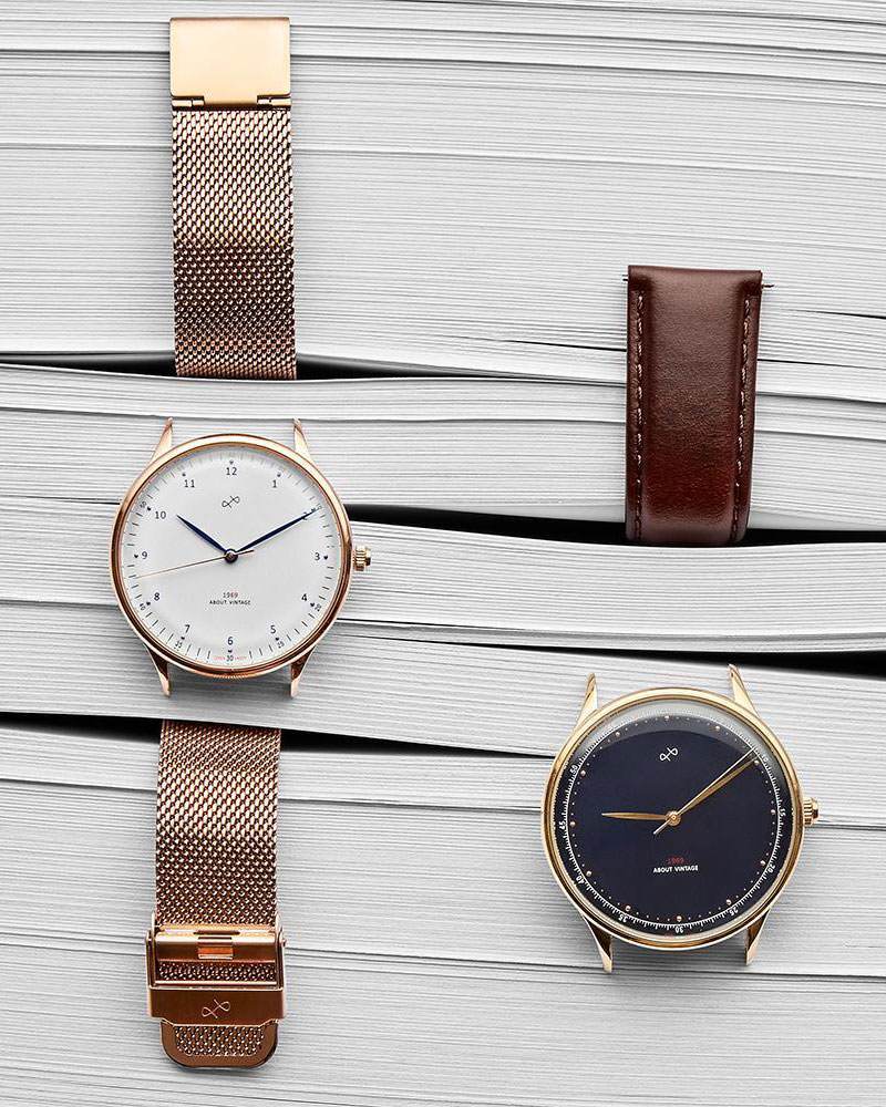 About Vintage - 1969 Vintage, Gold / Midnight Blue - Special Edition