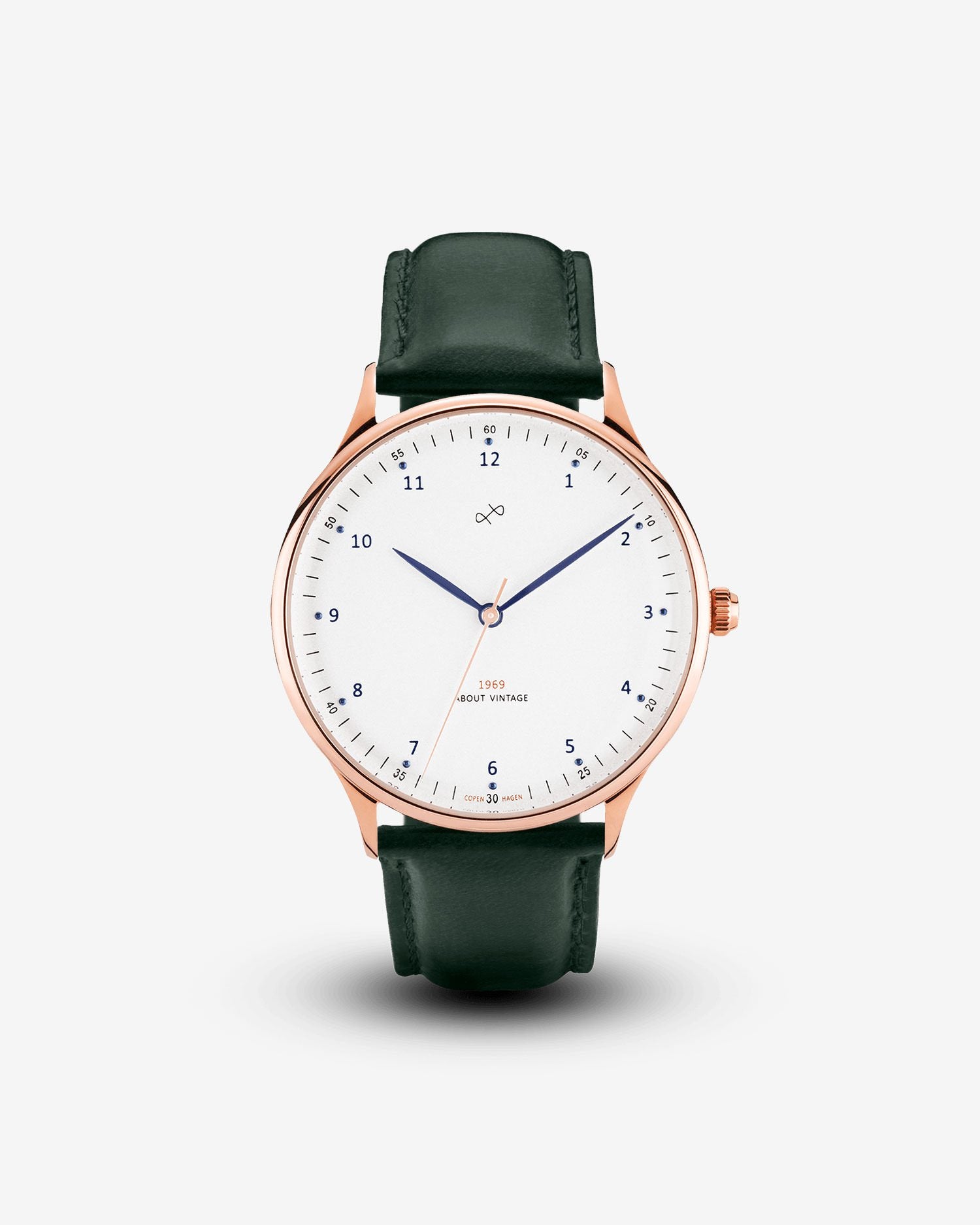 1969 Vintage, Rose Gold / White