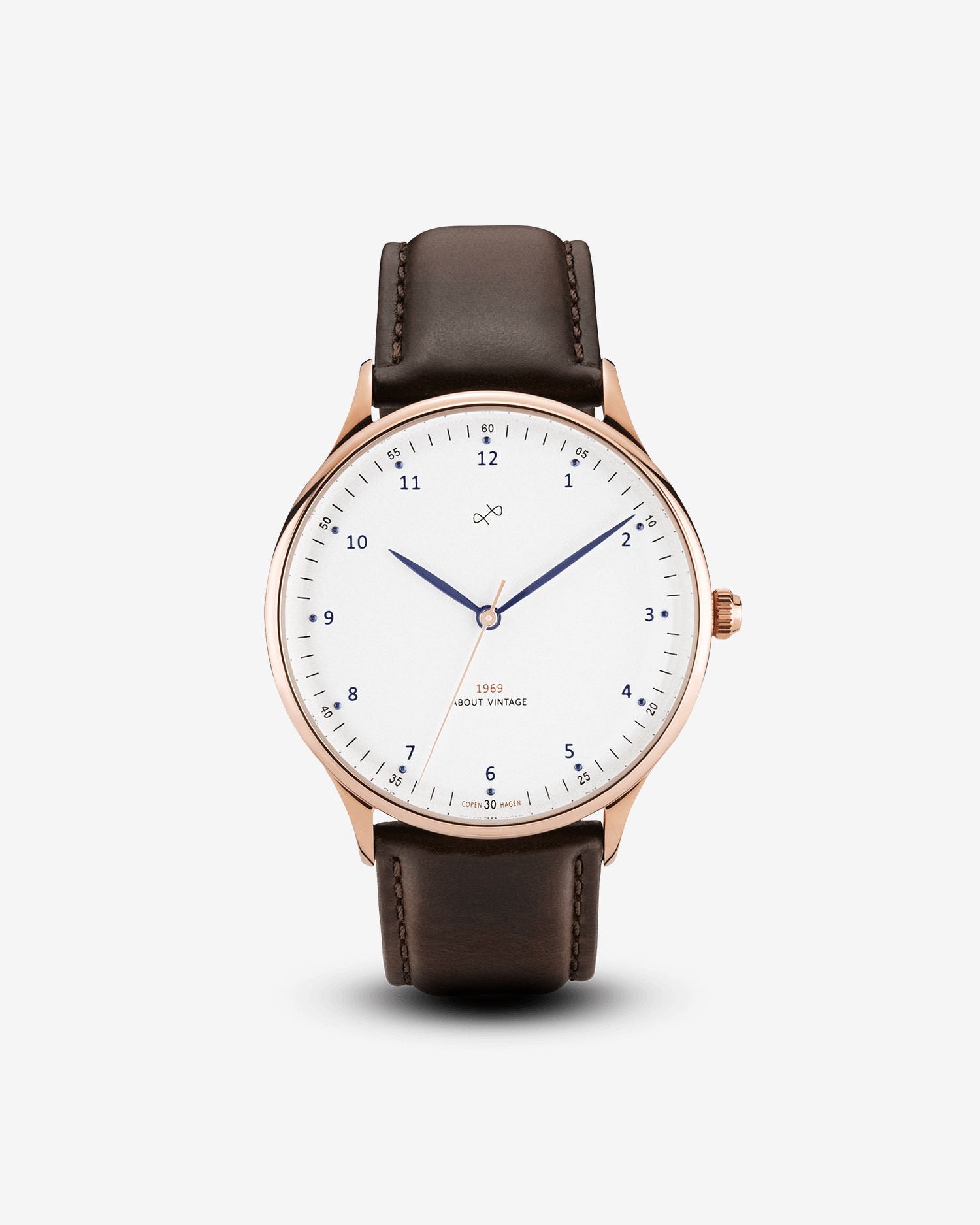 1969 Vintage, Rose Gold / White