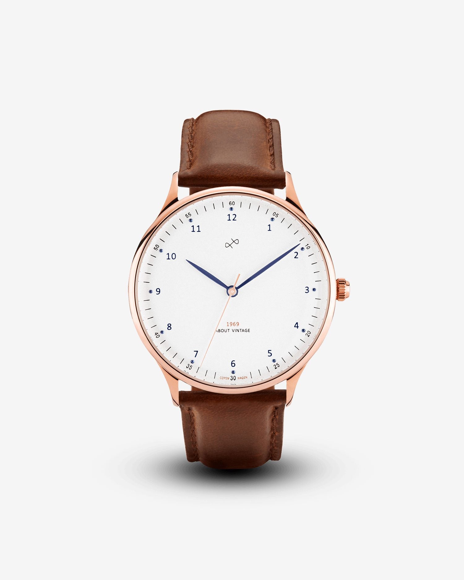 1969 Vintage, Rose Gold / White