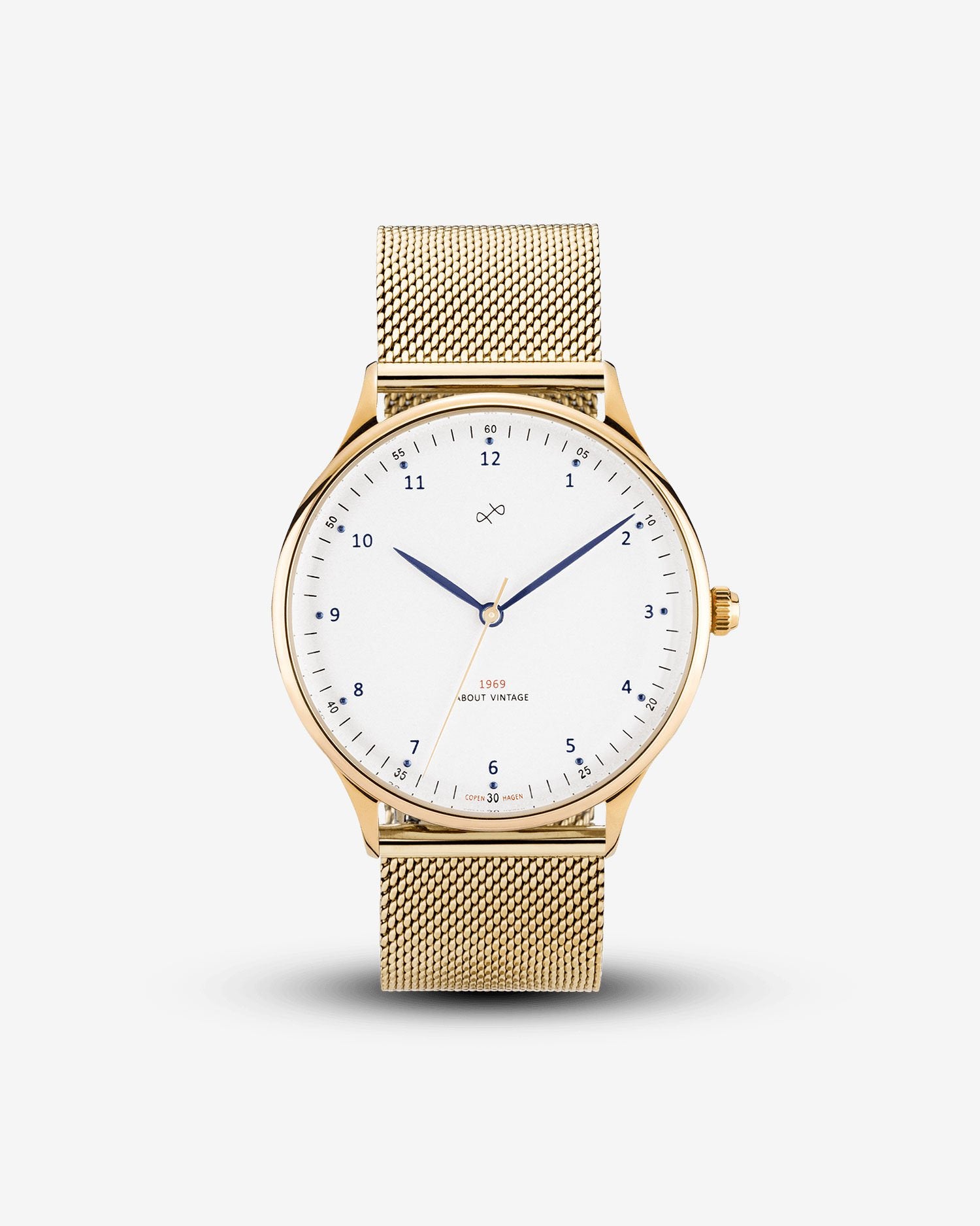 1969 Vintage, Gold / White