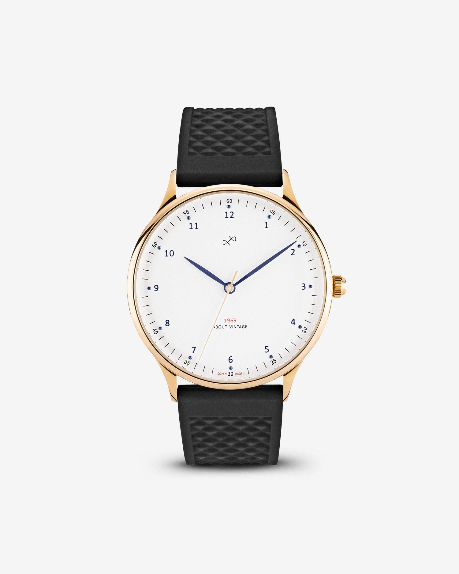 1969 Vintage, Gold / White