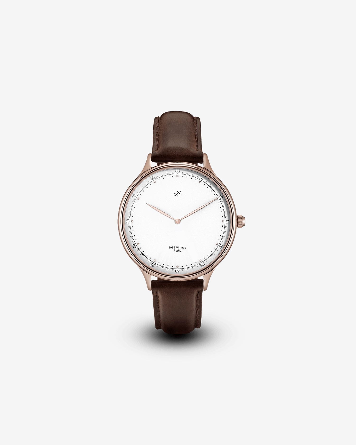 1969 Petite, Rose Gold / White