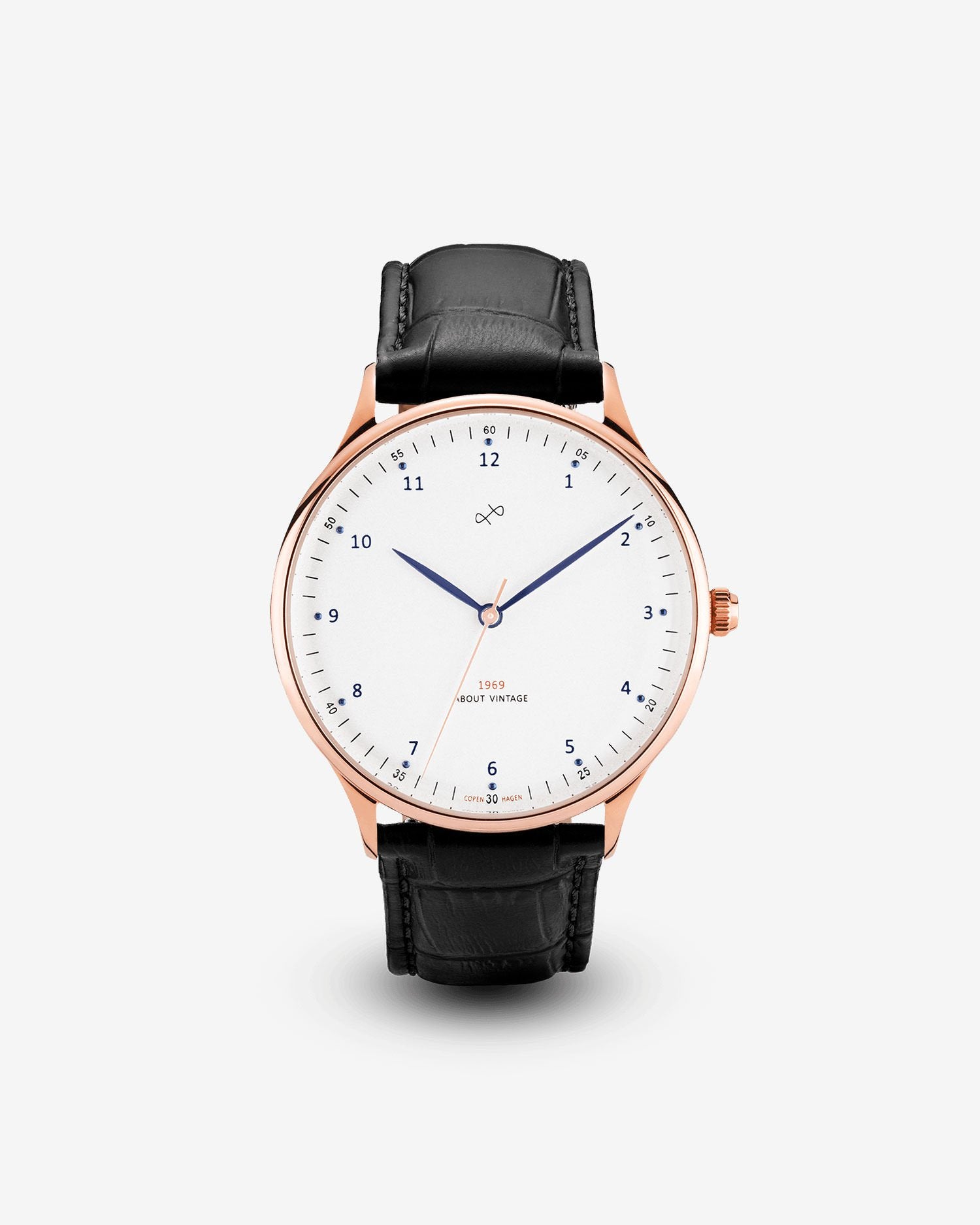 1969 Vintage, Rose Gold / White
