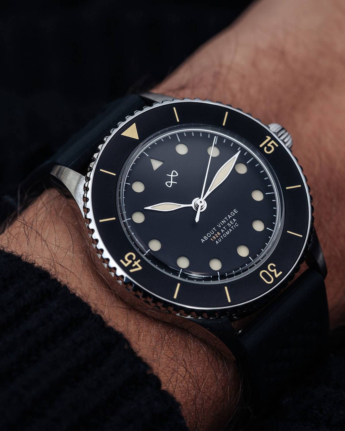 1926 Automatic, Steel / Black Vintage