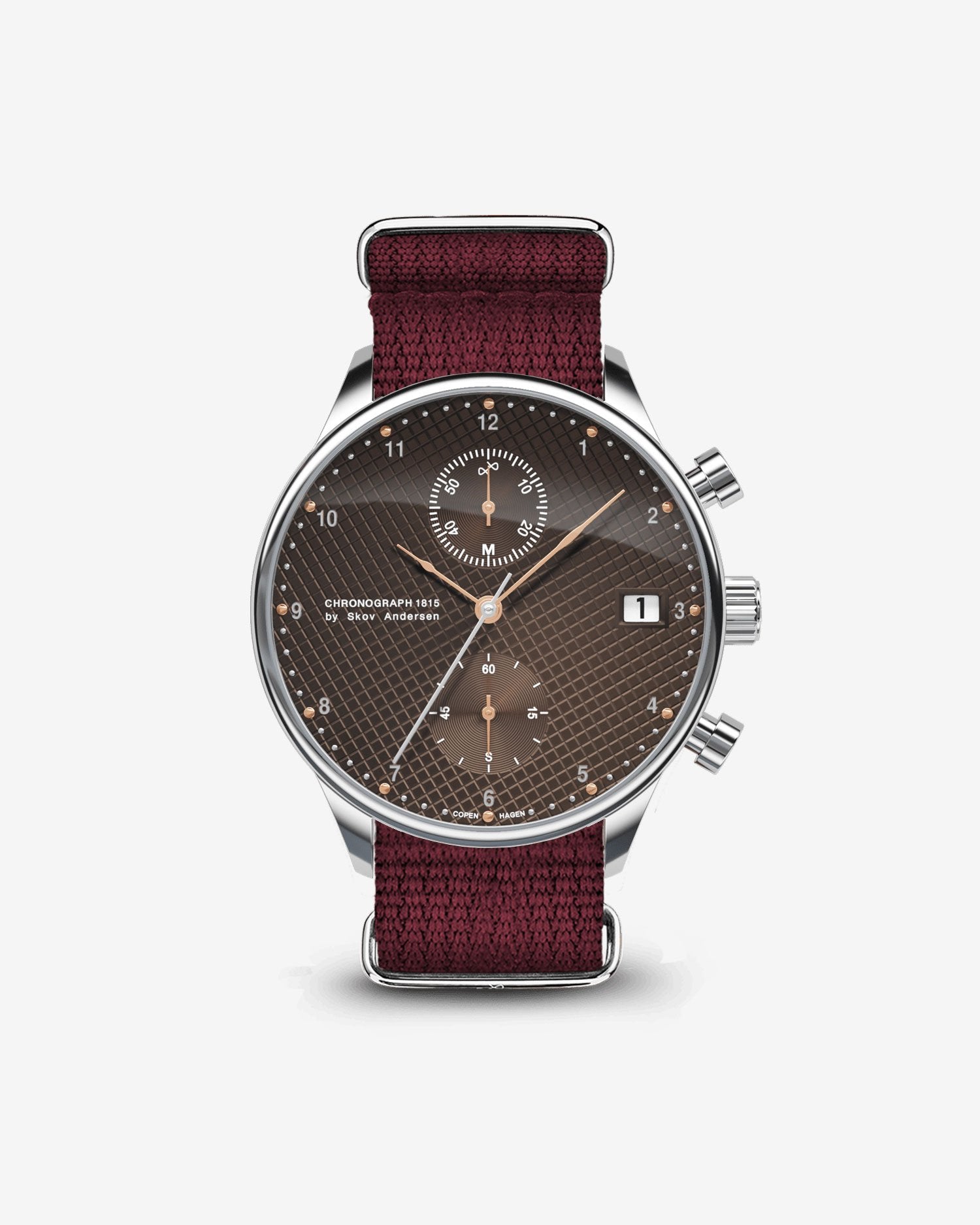 About Vintage - 1815 Chronograph, Steel / Brown Turtle Rose (Limited edition) 