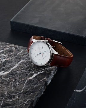 1820 Automatic, Steel / White