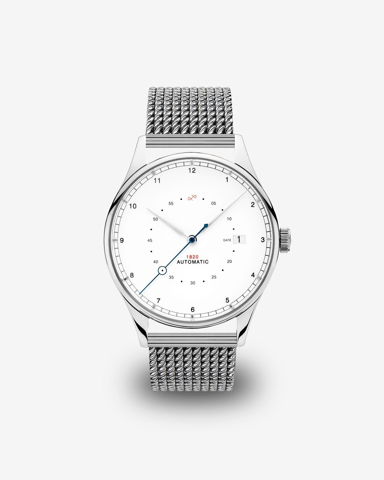 1820 Automatic, Steel / White