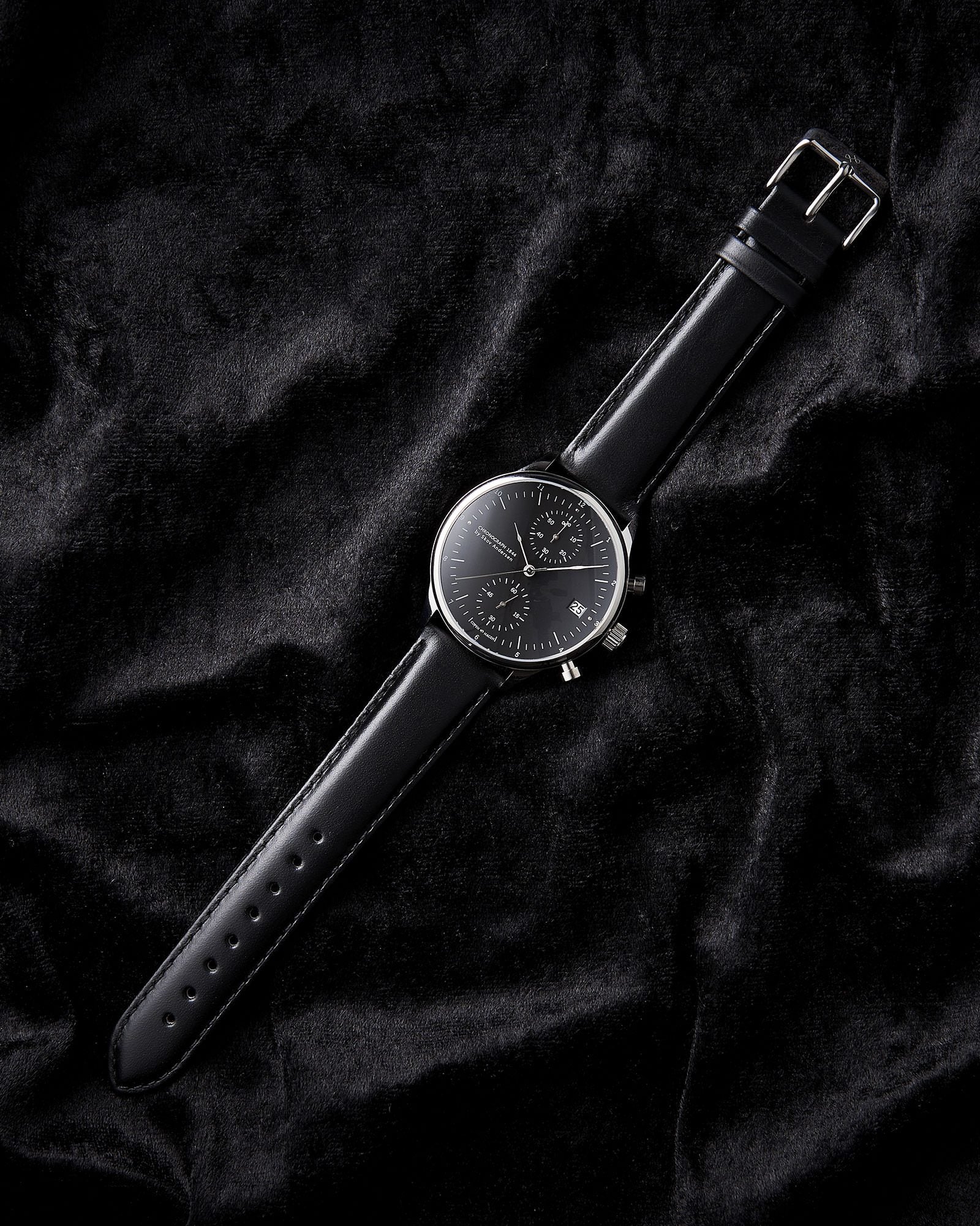 1844 Chronograph, Steel / Black