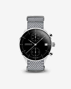 1844 Chronograph, Steel / Black