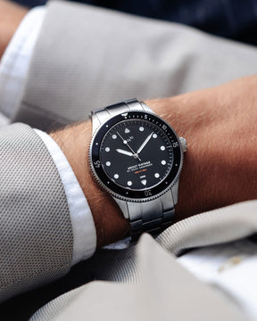 1926 At'sea, Steel / Black – 39MM