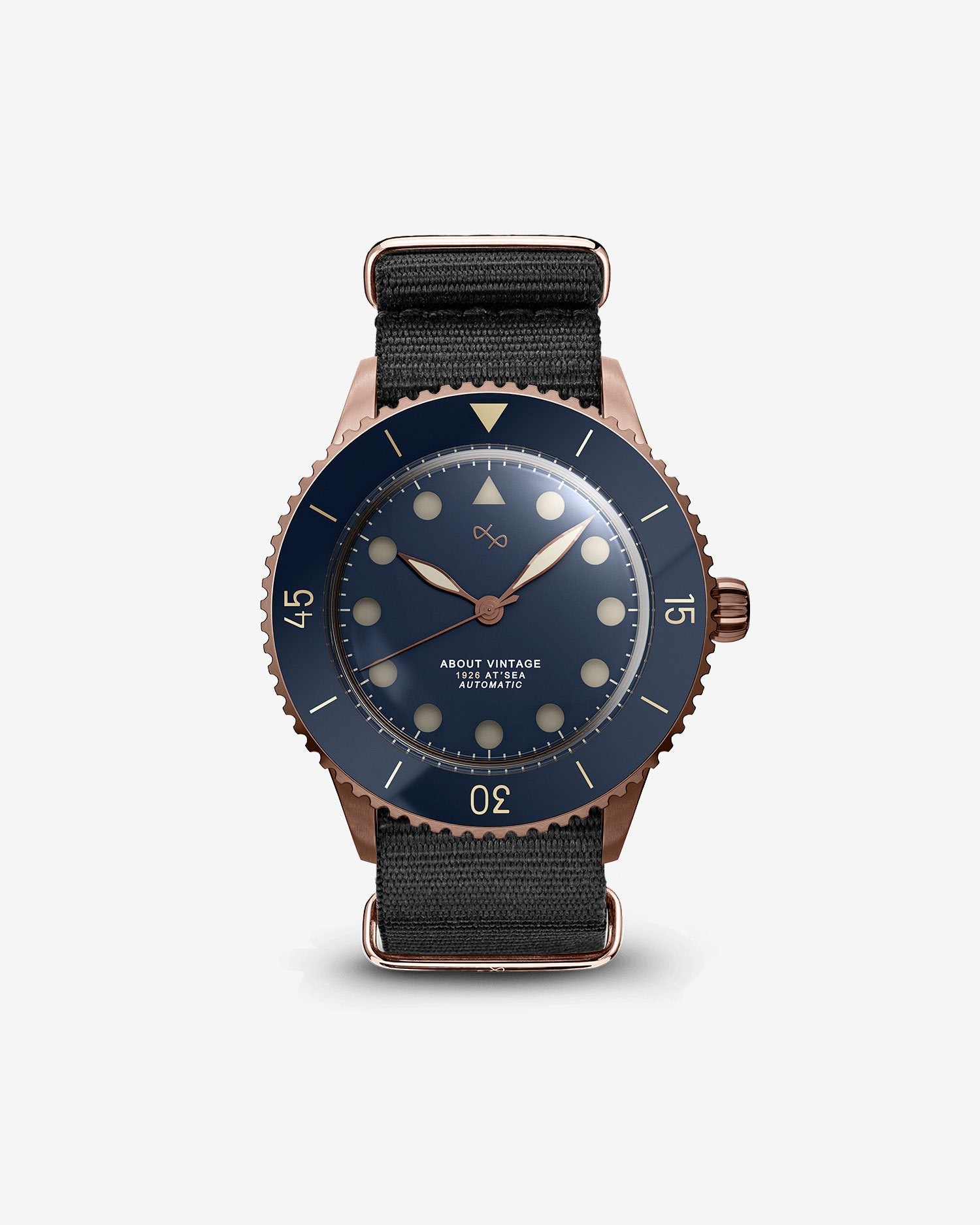 1926 Automatic, Rose Gold / Blue Vintage