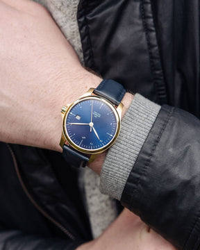 1971 Automatic, Gold / Night Blue - Swiss Made