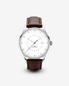 1820 Automatic, Steel / White