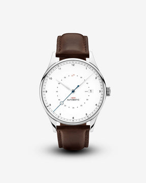 1820 Automatic, Steel / White