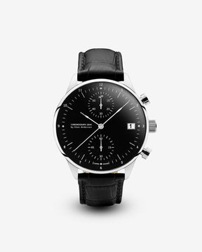 1844 Chronograph, Steel / Black