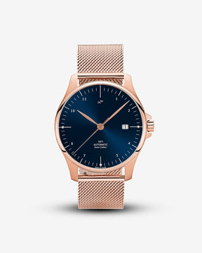 1971 Automatic, Rose Gold / Night Blue - Swiss Made