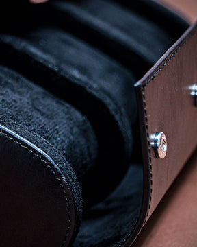 About Vintage - Watch Roll - Black 