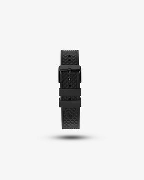 Pin Buckle - Black Silicone