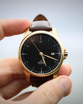 1971 Automatic, Gold / Black - Swiss Made