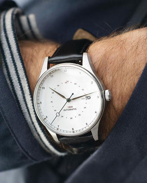 1820 Automatic, Steel / White